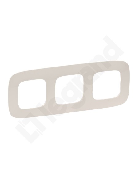 VALENA ALLURE Ramka potrójna kremowy 754313