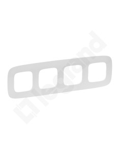 VALENA ALLURE Ramka poczwórna biały 754304