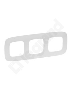 VALENA ALLURE Ramka potrójna biały 754303