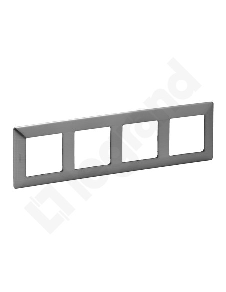 VALENA LIFE Ramka poczwórna stalowa 754154