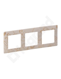 VALENA LIFE Ramka potrójna krem fantazja 754113