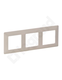 VALENA LIFE Ramka potrójna kremowa 754043
