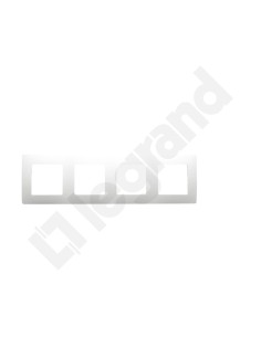 NILOE Ramka poczwórna biała 665004