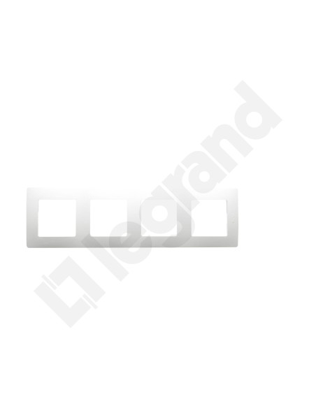 NILOE Ramka poczwórna biała 665004