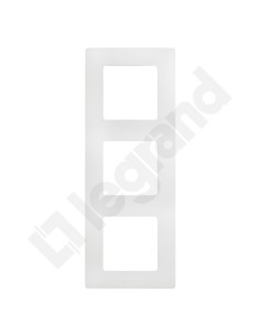 NILOE Ramka potrójna biała 665003