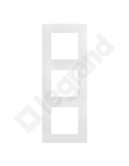 NILOE Ramka potrójna biała 665003