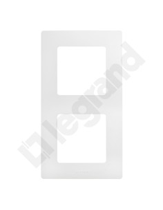 NILOE Ramka podwójna biała 665002