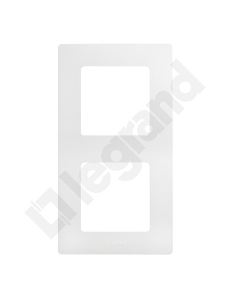 NILOE Ramka podwójna biała 665002