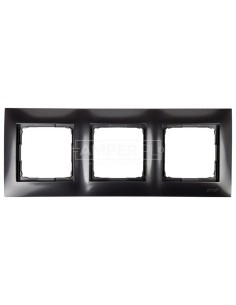 Simon 54 Premium Ramka potrójna antracyt DR3/48