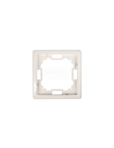 Simon Basic Standard Ramka pojedyncza uniwersalna biała BMR1/11