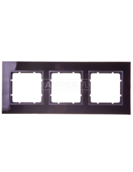 B.7 Ramka potrójna szklana antracyt 10136616