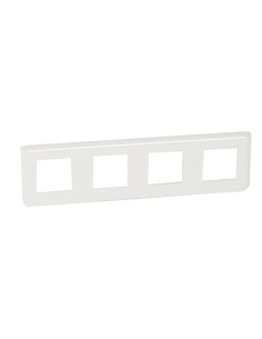 MOSAIC Ramka poczwórna pozioma /4x2moduły/ biała 078808 2