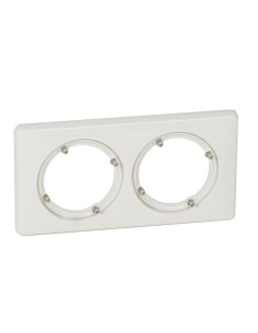 CELIANE Ramka biały podwójna IP44 069072