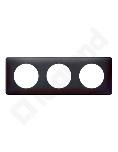 CELIANE Ramka potrójna uniwersalna węgiel 068983