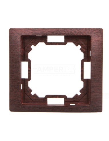 Simon Basic Neos Ramka pojedyncza mahoniowy BMRC1/050