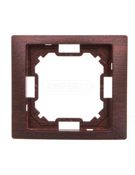 Simon Basic Neos Ramka pojedyncza mahoniowy BMRC1/050