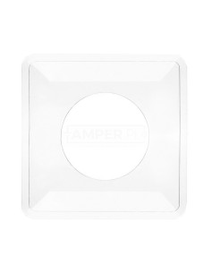 Osłona ściany pojedyncza transparentna tworzywo pozioma 2100-02ma 2100-02