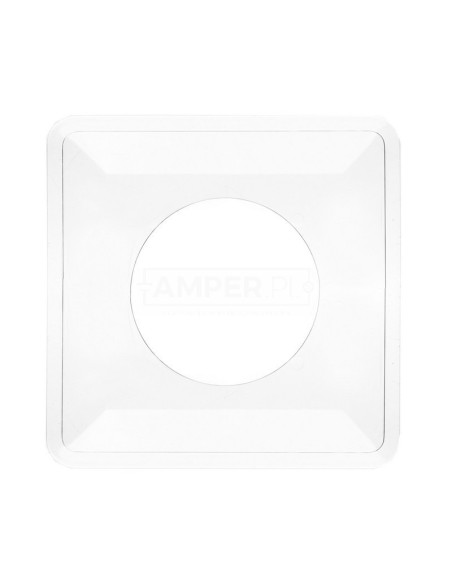 Osłona ściany pojedyncza transparentna tworzywo pozioma 2100-02ma 2100-02