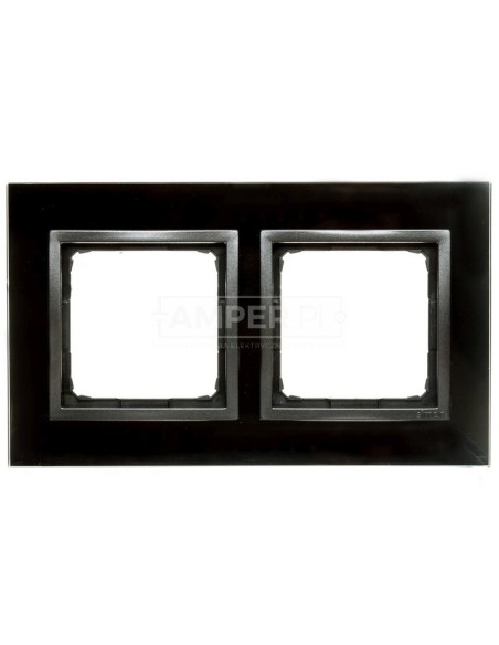 Simon 54 Nature Ramka podwójna szkło ZASTYGŁA LAWA DRN2/73