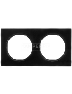 Berker R.3 Ramka podwójna czarna 10122245