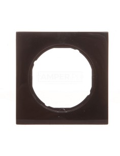 Berker R.3 Ramka pojedyncza czarna 10112245