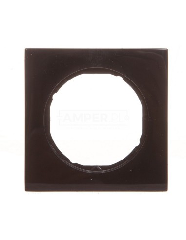 Berker R.3 Ramka pojedyncza czarna 10112245