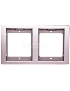 Berker K.5 Ramka podwójna pionowa stal szlachetna nierdzewna 13237004