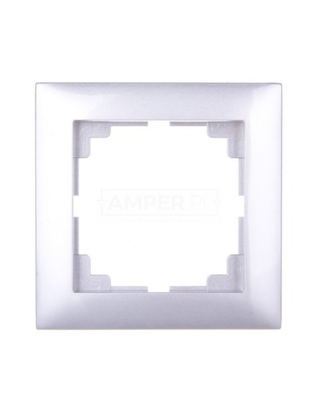 Sentia Ramka pojedyncza srebrny połysk 1471-56