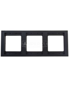 Berker K.1 Ramka potrójna pionowa antracyt mat lakierowana 13337006