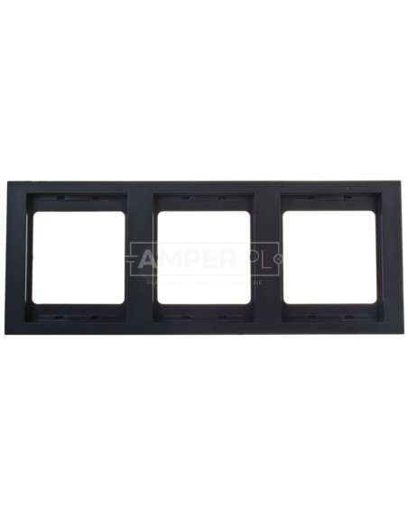 Berker K.1 Ramka potrójna pionowa antracyt mat lakierowana 13337006