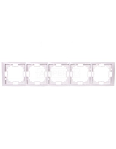 Simon Basic Neos Ramka pięciokrotna biała BMRC5/11