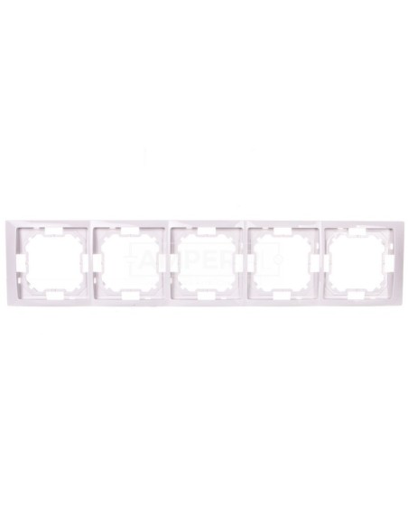 Simon Basic Neos Ramka pięciokrotna biała BMRC5/11