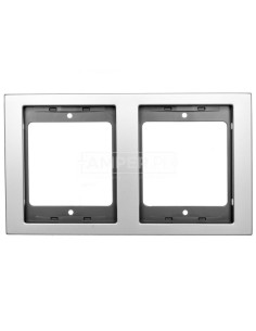 K.5 Ramka 2-krotna pionowa aluminum 13237003