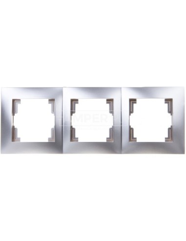 CARLA Ramka potrójna srebrna 1773-06