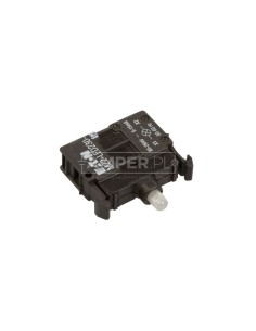 Oprawka z LED zielona 230V AC M22-LED230-G 216565