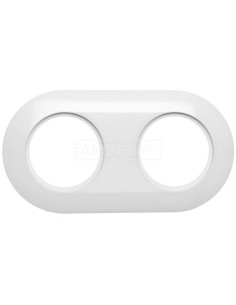 1930 Ramka podwójna biała 138129