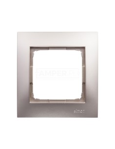 Simon 54 Premium Ramka pojedyncza złoty mat /do karton-gips/ DRK1/44