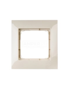 Simon 54 Premium Ramka pojedyncza kremowa /do karton-gips/ DRK1/41