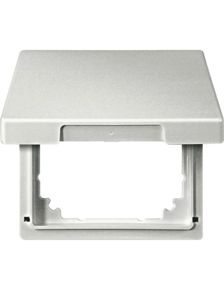 Merten System M Adapter na system D z klapką stal szlachetna MTN516446