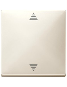 Merten System D Przycisk żaluzjowy z odbiornikiem Connect kremowy MTN504544