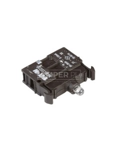 Oprawka z LED czerwona 230V AC M22-LED230-R 216564