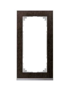 Merten M-Pure Decor Ramka podwójna bez poprzeczki wenge MTN4025-3671