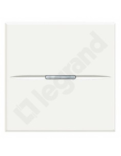 AXOLUTE Przycisk pojedynczy /zaciski automatyczne/ 2M biały HD4005M2A