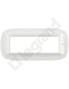 AXOLUTE Ramka owalna 6-modułowa biała Corian HB4806CGW