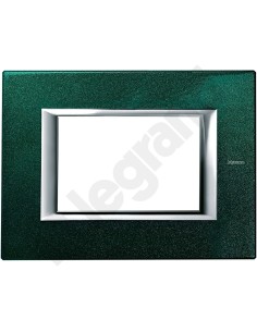 AXOLUTE Ramka 3-modułowa ZIELONA LAK HA4803VS