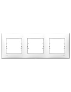 Sedna Ramka potrójna poziom IP44 biała SDN5810721