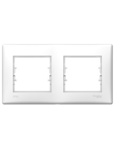 Sedna Ramka podwójna poziom IP44 biała SDN5810621