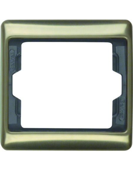 Arsys Ramka 1-krotna, jasny brąz, metal  13140001 Berker Hager