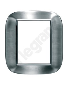 AXOLUTE Ramka owalna 3+3-modułowa stal matowa HB4826ACS