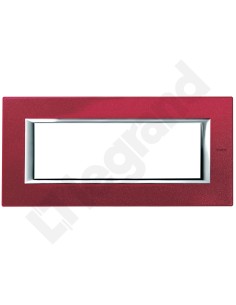 AXOLUTE Ramka 6-modułowa CZERWONA LAK HA4806RC